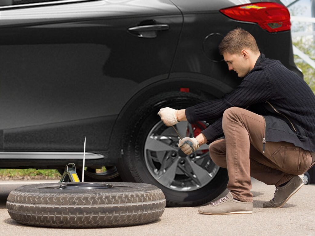 Cambio de neumáticos