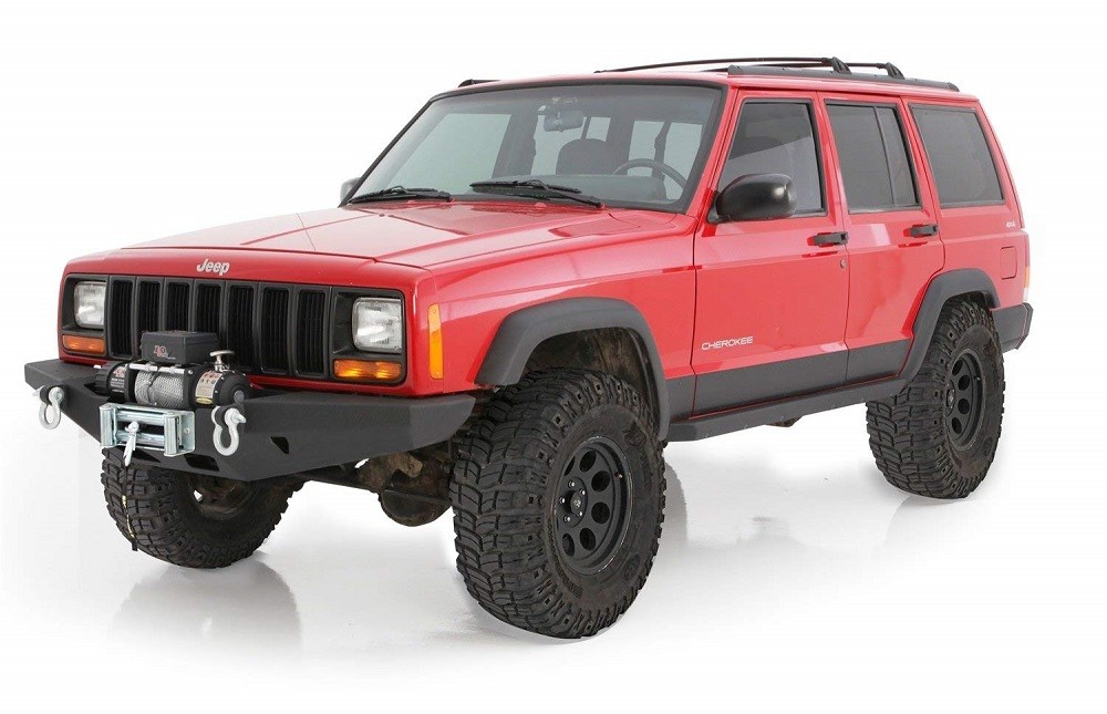 Jeep Cherokee XJ rojo